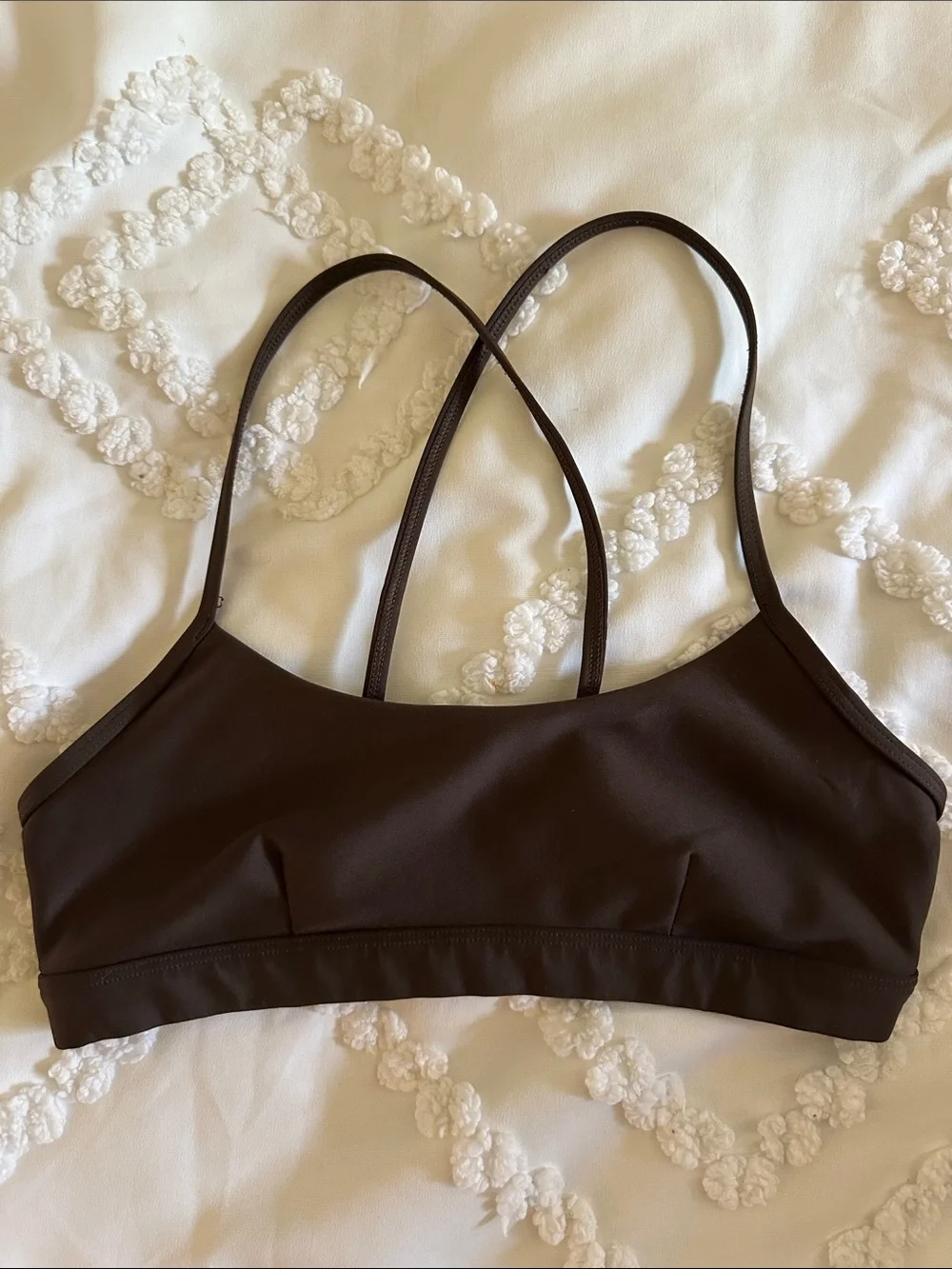 ALO Airlift Intrigue Bra Espresso